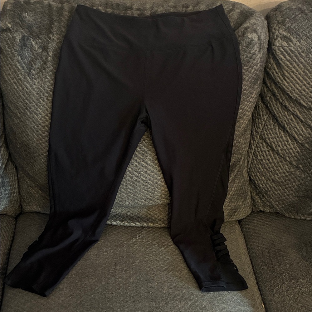 RBX Black capri length Leggings